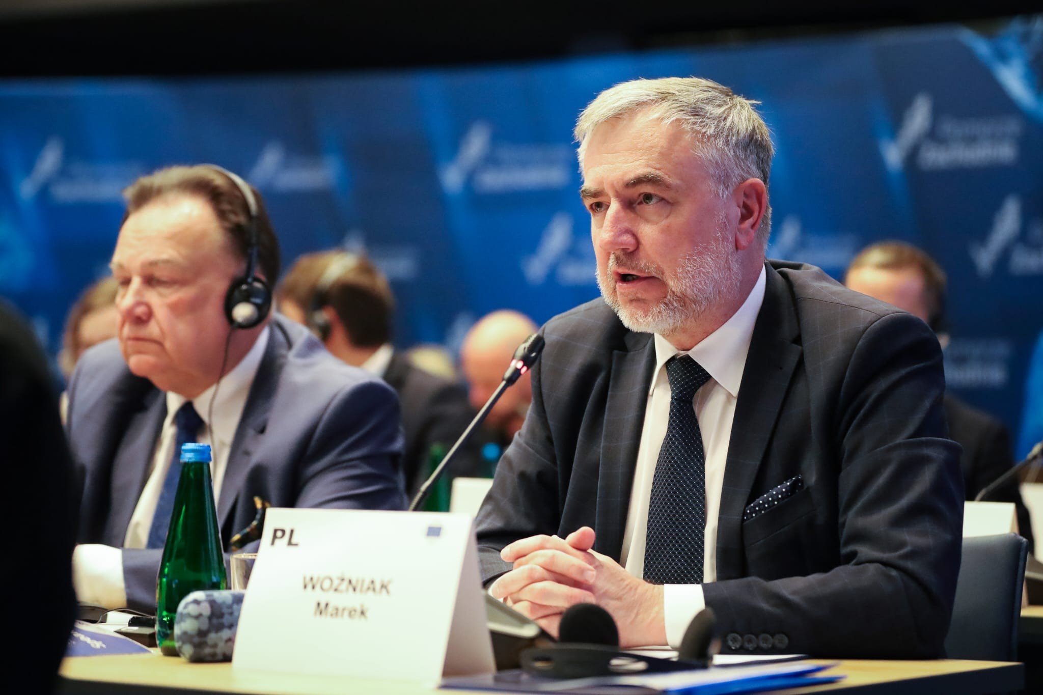Marszałek M. Woźniak na posiedzeniu prezydium KR w Szczecinie