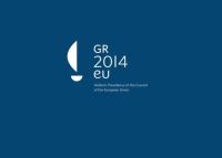 logo greckiej prezydencji klasyczne gr2014eu
