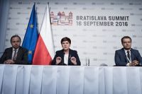 konf.pras. Szydlo po szczycie UE w Bratyslawie